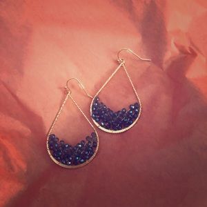 Teardrop earrings